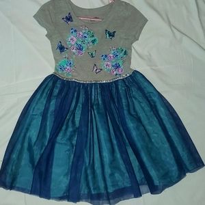 Girls butterfly dress